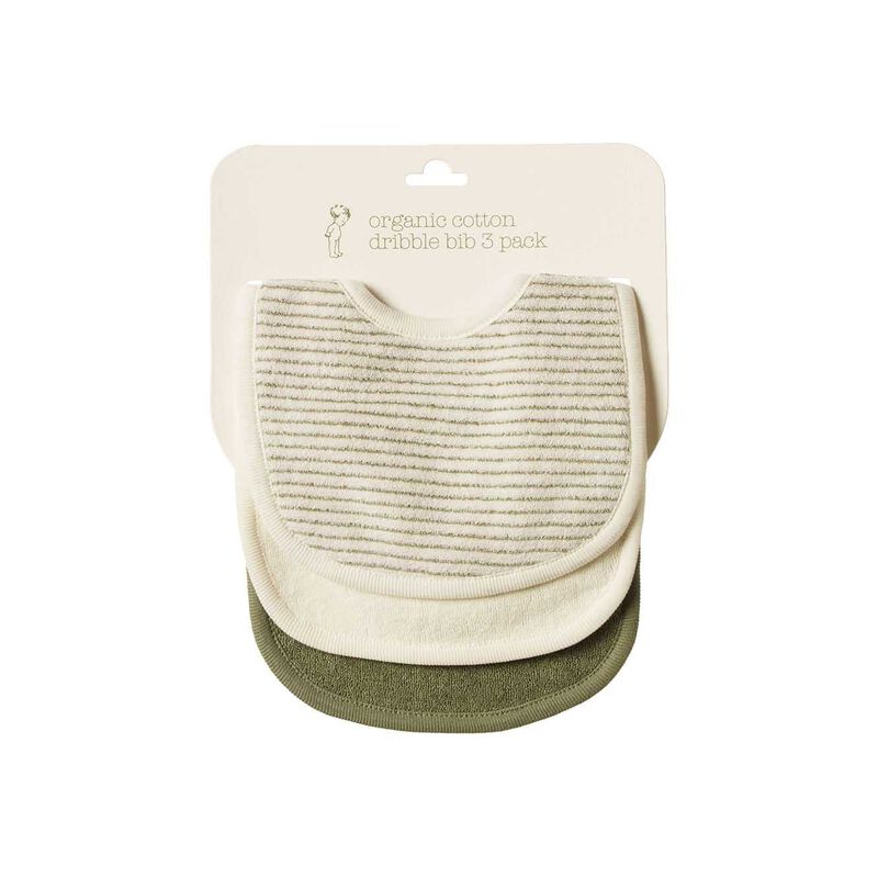 Nature Baby Dribble Bibs 3 Pack image number 0